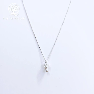 Dây chuyền bạc Ruyi gậy như ý treo - Thiết kế sang trọng, giảm giá 376k tại NQ Jewelry