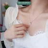 Dây chuyền bạc TLEE mặt moonstone giọt nước D240 - Giá ưu đãi 624.000 VND 6
