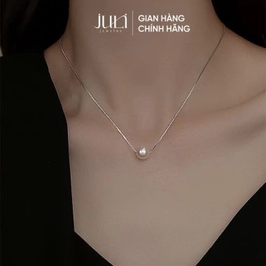 Dây chuyền bạc Ý mặt ngọc trai VC79 JULI – sang trọng tinh tế chỉ 300.000 đồng