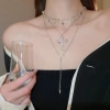Dây chuyền cổ áo mặt Thánh Giá và Ngôi Sao, thiết kế độc quyền nhẹ nhàng, quý phái, chỉ 62.980₫ 4