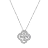 Dây chuyền cỏ bốn lá mạ vàng 14K LEOSIA LSA02 - Sang trọng, giá ưu đãi 950k 3