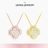 Dây chuyền cỏ bốn lá mạ vàng 14K LEOSIA LSA02 - Sang trọng, giá ưu đãi 950k 4