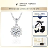 Dây chuyền Đá Moissanite 6.5mm Bạc 925 - Hoa Hướng Dương, Quà Tặng Hanada 1.883, 950.000₫ 2