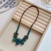 Dây chuyền dệt chuỗi hạt Bohemian Vintage, phong cách dân tộc cho nữ - 66.740₫ 4