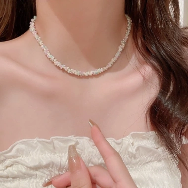 Dây Chuyền Dệt Nhiều Màu Thời Trang Đa Phong Cách - Cổ Dễ Thương, Phụ Kiện Thiếu Nữ, Giá Giảm 43.240₫