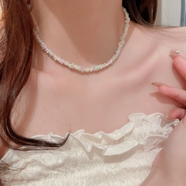 Dây Chuyền Dệt Nhiều Màu Thời Trang Đa Phong Cách - Cổ Dễ Thương, Phụ Kiện Thiếu Nữ, Giá Giảm 43.240₫