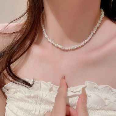 Dây Chuyền Dệt Nhiều Màu Thời Trang Đa Phong Cách - Cổ Dễ Thương, Phụ Kiện Thiếu Nữ, Giá Giảm 43.240₫