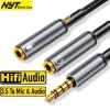 Dây Chuyển Đổi 3.5mm Mic & Tai Nghe NYT Bện Dù Đầu Hợp Kim BH 12T – Giá 59.000 VNĐ