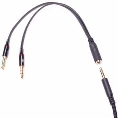 Dây chuyển đổi tai nghe 3.5mm 2 cổng audio mic Gutek J01 - Giá 25.000đ 7 Dây chuyển đổi tai nghe 3.5mm 2 cổng audio mic Gutek J01 - Giá 25.000đ 7