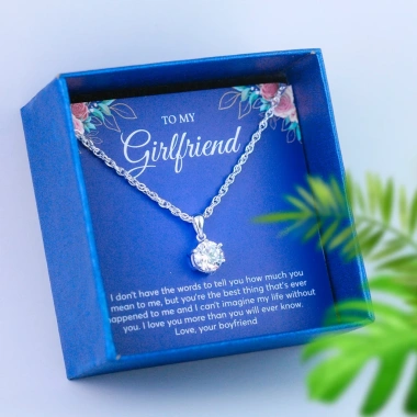 Dây Chuyền Duy Hiển Single Stone Bạc S990 Đơn Giản Sang Trọng Cá Tính 769.000 VND