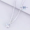 Dây Chuyền Duy Hiển Single Stone Bạc S990 Đơn Giản Sang Trọng Cá Tính 769.000 VND 6