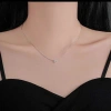 Dây chuyền kim cương Moissanite 0,8ct Caterina bạc sterling tròn - Giá giảm 1.640.000 VND 6