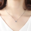 Dây chuyền kim cương Moissanite 0,8ct Caterina bạc sterling tròn - Giá giảm 1.640.000 VND 7