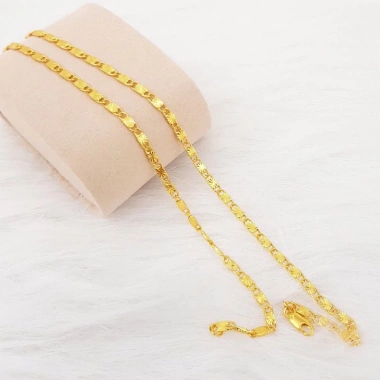Dây chuyền mạ vàng 3 chỉ, dây đốt nam nữ màu 24 - Giảm còn 65.000đ 3