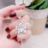 Dây chuyền mặt hoa khắc tên cho bé - bạc thỏi dày đẹp, giảm còn 796.000đ 2