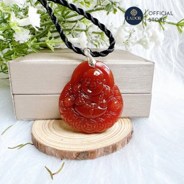 Dây Chuyền Mặt Tượng Phật Di Lặc Nam Nữ - 5 Mệnh, Tặng Dây và Móc Khóa, 350k 3