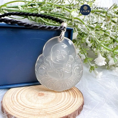 Dây Chuyền Mặt Tượng Phật Di Lặc Nam Nữ - 5 Mệnh, Tặng Dây và Móc Khóa, 350k 5