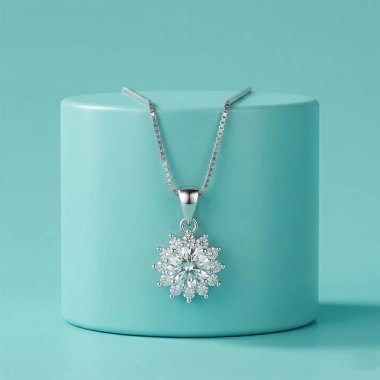 Dây chuyền Moissanite 1 Carat Caterina Sunflower DN022WH - Giá ưu đãi 1.78tr 6 Dây chuyền Moissanite 1 Carat Caterina Sunflower DN022WH - Giá ưu đãi 1.78tr 6