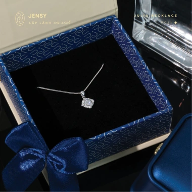 Dây chuyền Moissanite 5 ly JENSY bạc nữ Kiểm định GRA Julia, giá 1,138,000₫ 5 Dây chuyền Moissanite 5 ly JENSY bạc nữ Kiểm định GRA Julia, giá 1,138,000₫ 5