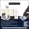 Dây chuyền Moissanite 6.5mm bạc 925 Hanada - Quà tặng 8/3 Trái tim viền đá C10 giá ưu đãi 1.2 triệu 8