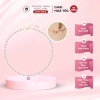 Dây chuyền ngọc trai 3 ly mặt hồng tinh tế - Ngọc Trai Trường Thịnh, giảm 21% chỉ 874.612₫ 3