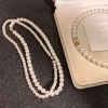 Dây chuyền ngọc trai nhân tạo choker áo dài Tết 2.026 – Giá 22.000đ, phụ kiện bà ba
