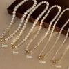 Dây chuyền ngọc trai nhân tạo choker áo dài Tết 2.026 – Giá 22.000đ, phụ kiện bà ba 2