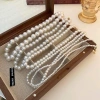 Dây chuyền ngọc trai nhân tạo choker áo dài Tết 2.026 – Giá 22.000đ, phụ kiện bà ba 4