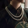 Dây chuyền ngọc trai nhân tạo choker áo dài Tết 2.026 – Giá 22.000đ, phụ kiện bà ba 6