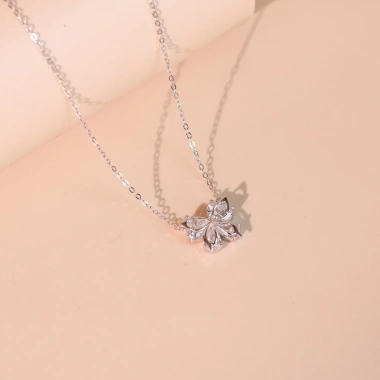 Dây chuyền nữ bạc xi bạch kim LAVESTA LAV154 Dora mặt hồ điệp - Tự do, giá 925.000₫ 4 Dây chuyền nữ bạc xi bạch kim LAVESTA LAV154 Dora mặt hồ điệp - Tự do, giá 925.000₫ 4