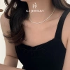 Dây chuyền nữ bạc xù 925 lấp lánh, vòng cổ Hàn Quốc trẻ trung, thiết kế tinh tế – chỉ 150.000đ TienJewelry 3