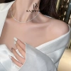Dây chuyền nữ bạc xù 925 lấp lánh, vòng cổ Hàn Quốc trẻ trung, thiết kế tinh tế – chỉ 150.000đ TienJewelry 6