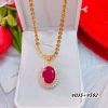 Dây chuyền nữ bản lớn V562 đá hoa mai - Namoo Jewelry giá ưu đãi 129k 8