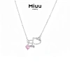 Dây chuyền nữ Hello Kitty Safety Pin, vòng cổ Miuu Jewelry FSA 03 - 211.500₫