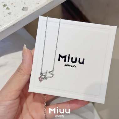 Dây chuyền nữ Hello Kitty Safety Pin, vòng cổ Miuu Jewelry FSA 03 - 211.500₫