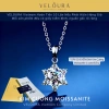 Dây chuyền nữ Kim Cương Moissanite 1 Carat chính hãng VELOURA - Ngôi sao sáu cánh GRA VJDC012 giá ưu đãi 1,169,000 VND 10