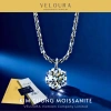 Dây chuyền nữ Kim cương Moissanite 1 Carat VELOURA Vương miện sáu chấu GRA VJDC015 - Giá ưu đãi 1,609,000 VND