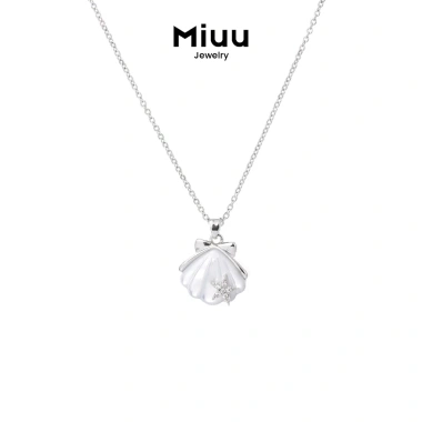 Dây chuyền nữ Miuu Jewelry FSA 02 - Vòng cổ vỏ sò ngôi sao, giảm còn 240.000₫