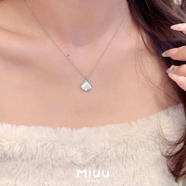 Dây chuyền nữ Miuu Jewelry FSA 02 - Vòng cổ vỏ sò ngôi sao, giảm còn 240.000₫