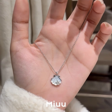 Dây chuyền nữ Miuu Jewelry FSA 02 - Vòng cổ vỏ sò ngôi sao, giảm còn 240.000₫
