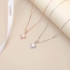 Dây chuyền nữ Moissanite 6 ly mạ vàng hồng 18K & bạch kim LAVESTA KC121 Laurine - 1.595.000₫ 6