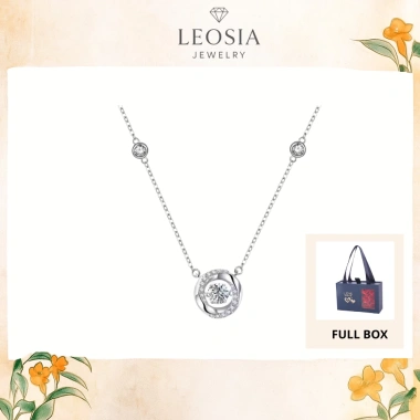 Dây chuyền nữ Moissanite 6.5 ly Kiểm định LEOSIA - Sang trọng, quyến rũ, Giá ưu đãi 650.000₫
