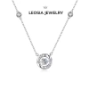 Dây chuyền nữ Moissanite 6.5 ly Kiểm định LEOSIA - Sang trọng, quyến rũ, Giá ưu đãi 650.000₫ 2
