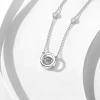 Dây chuyền nữ Moissanite 6.5 ly Kiểm định LEOSIA - Sang trọng, quyến rũ, Giá ưu đãi 650.000₫ 4
