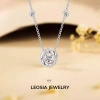 Dây chuyền nữ Moissanite 6.5 ly Kiểm định LEOSIA - Sang trọng, quyến rũ, Giá ưu đãi 650.000₫ 9