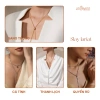 Dây chuyền nữ Slay Lariat Jesmee - Charm chữ dài, 5 phong cách độc đáo, 349k 6