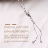 Dây chuyền nữ Slay Lariat Jesmee - Charm chữ dài, 5 phong cách độc đáo, 349k 8