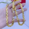 Dây chuyền nữ xoắn vuông 7 chỉ mạ vàng - Thiết kế sang trọng, giá ưu đãi 299.000 VND