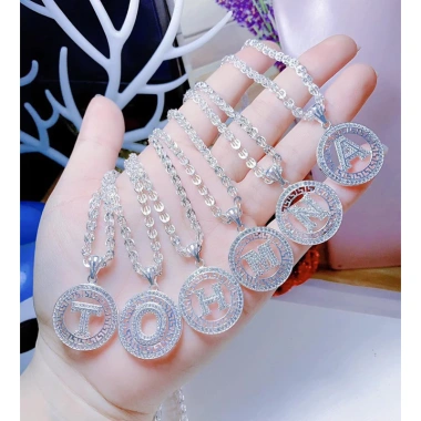 Dây chuyền phụng mix mặt chữ bản to bạc BNP thiết kế dày dặn sang trọng cho nữ giá ưu đãi 555.000đ 4 Dây chuyền phụng mix mặt chữ bản to bạc BNP thiết kế dày dặn sang trọng cho nữ giá ưu đãi 555.000đ 4