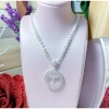 Dây chuyền phụng mix mặt chữ bản to bạc BNP thiết kế dày dặn sang trọng cho nữ giá ưu đãi 555.000đ 5